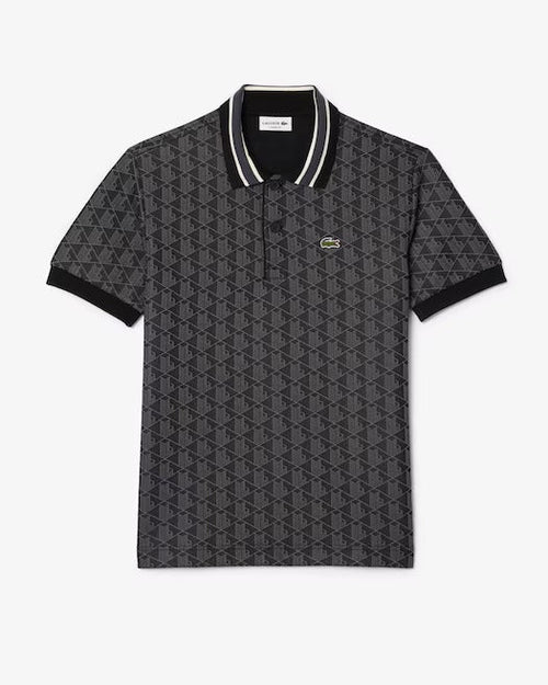 Polo classic fit jacquard monogramme