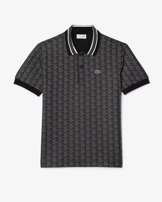 Polo classic fit jacquard monogramme